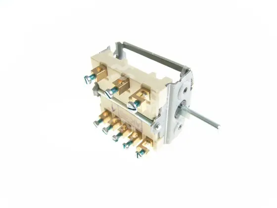 přepínač E.G.O. 49.27215.000, 0 - 6 poloh, 16A, 250V, max. 150°C